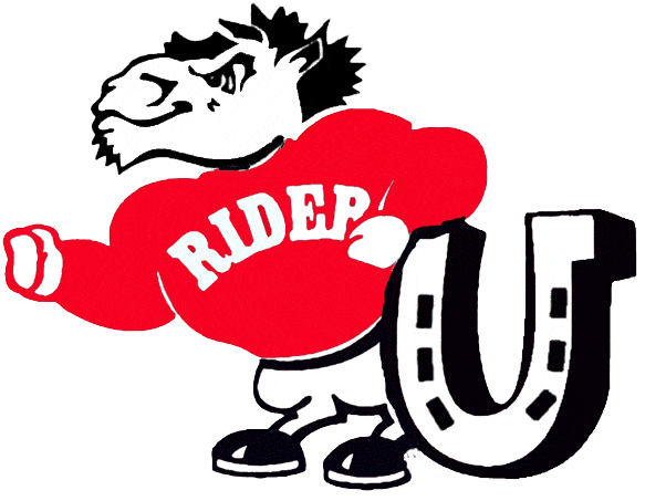 Rider Broncs 1977-2006 Primary Logo iron on paper